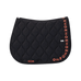 Tapis de selle Essentiel noir/ logo corail - GEM