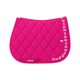 GEM - Tapis de selle Essentiel rose magenta/ logo blanc