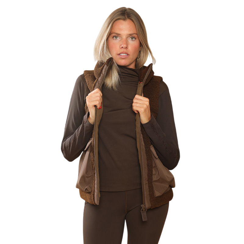 GEM - Veste femme Charlie chocolat