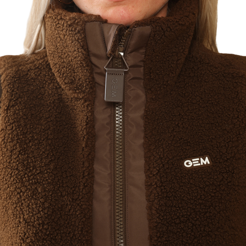 GEM - Veste femme Charlie chocolat