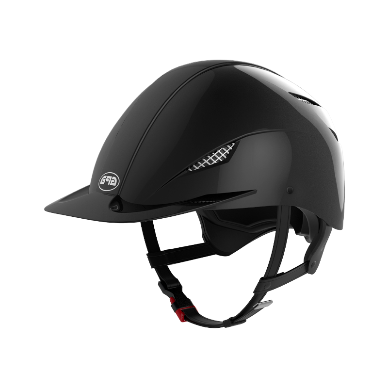 GPA - Casque d'équitation Easy Speed Air Hybride black shiny