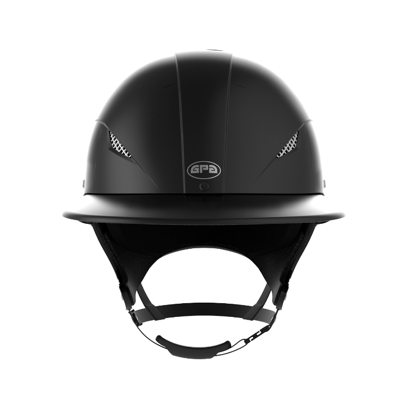 GPA - Casque d'équitation Easy First Lady TLS black matt