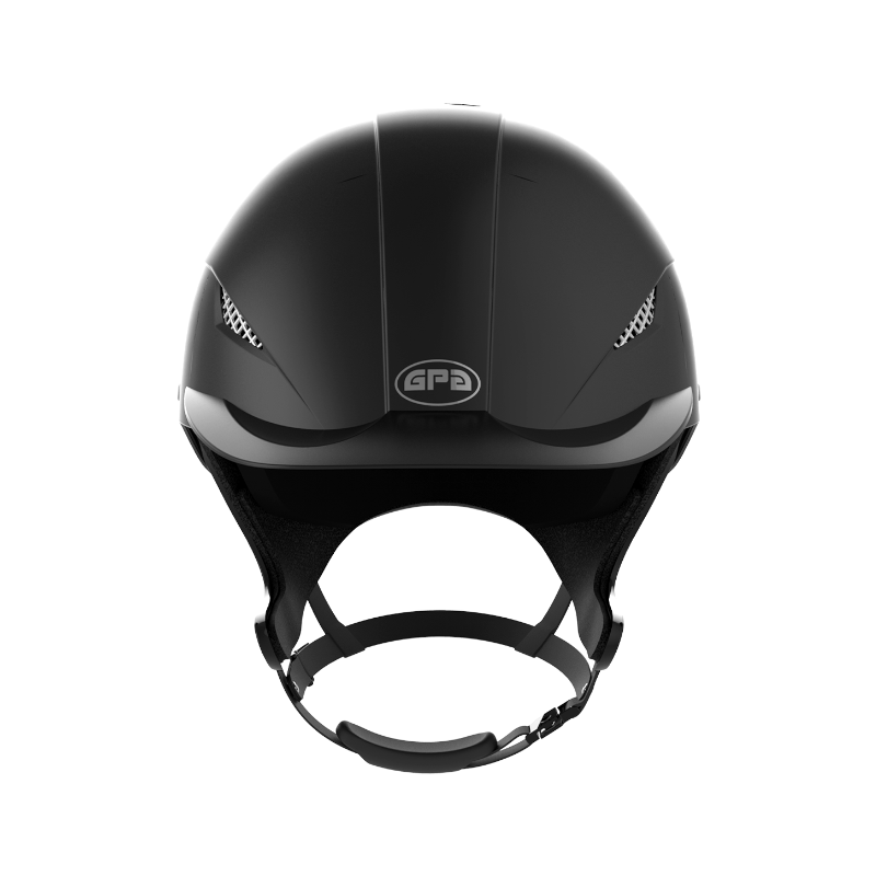 GPA - Casque d'équitation Easy Speed Air TLS black matt