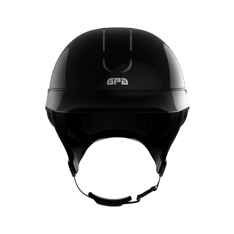 GPA - Casque d'équitation Speed Air Global TLS shiny black