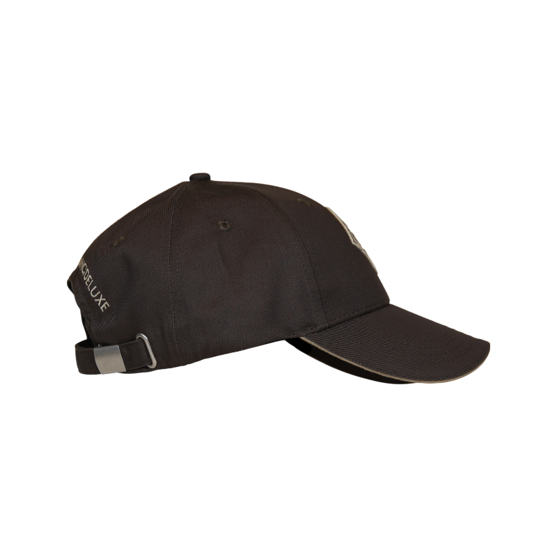 Grooming Deluxe - Casquette logo Grooming Deluxe marron