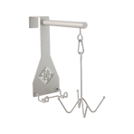 Grooming Deluxe - Crochet porte-bridon 4 branches argent | - Ohlala