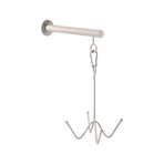 Grooming Deluxe - Porte-bridon mural 4 branches argent | - Ohlala