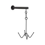 Grooming Deluxe - Porte-bridon mural 4 branches noir | - Ohlala