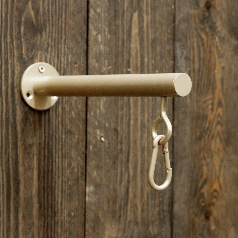 Grooming Deluxe - Porte-bridon mural 4 branches or | - Ohlala