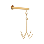 Grooming Deluxe - Porte-bridon mural 4 branches or | - Ohlala