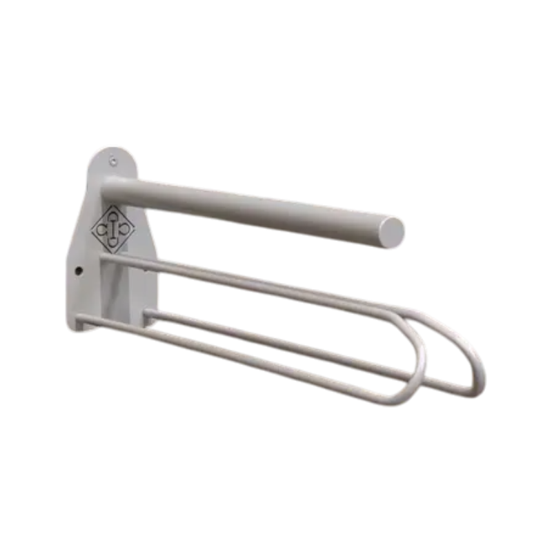 Grooming Deluxe - Porte-selle avec support tapis métal argent