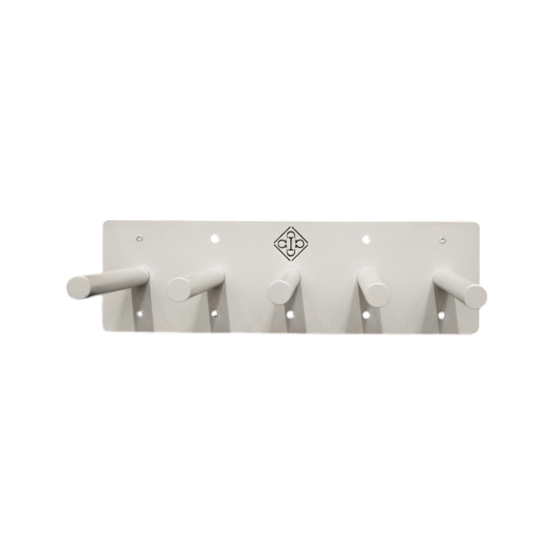 Grooming Deluxe - Porte-tapis 5 pièces argent