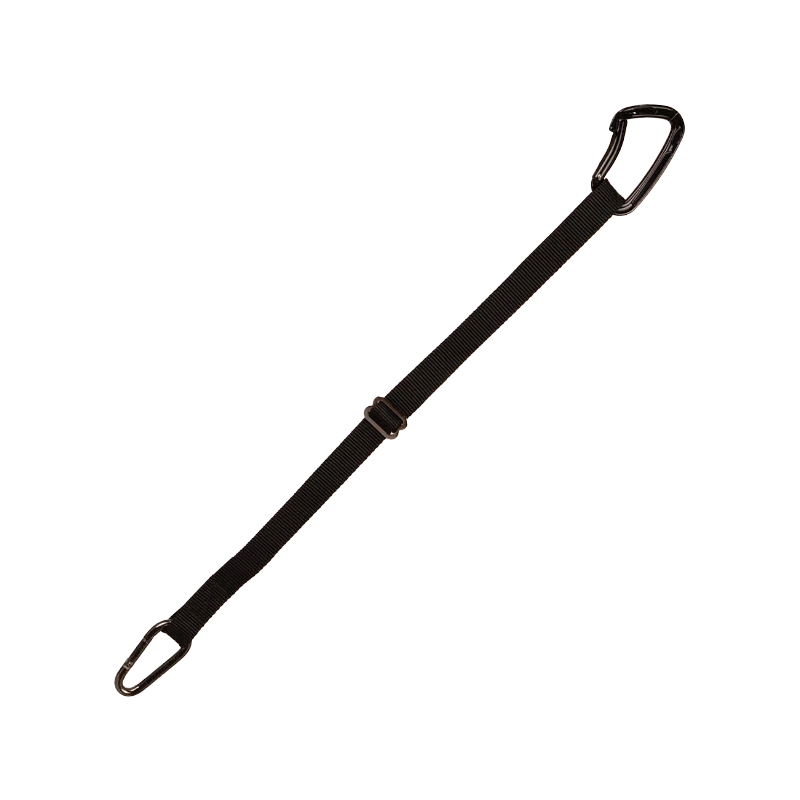 Grooming Deluxe - Attache transport et pansage mousqueton noir
