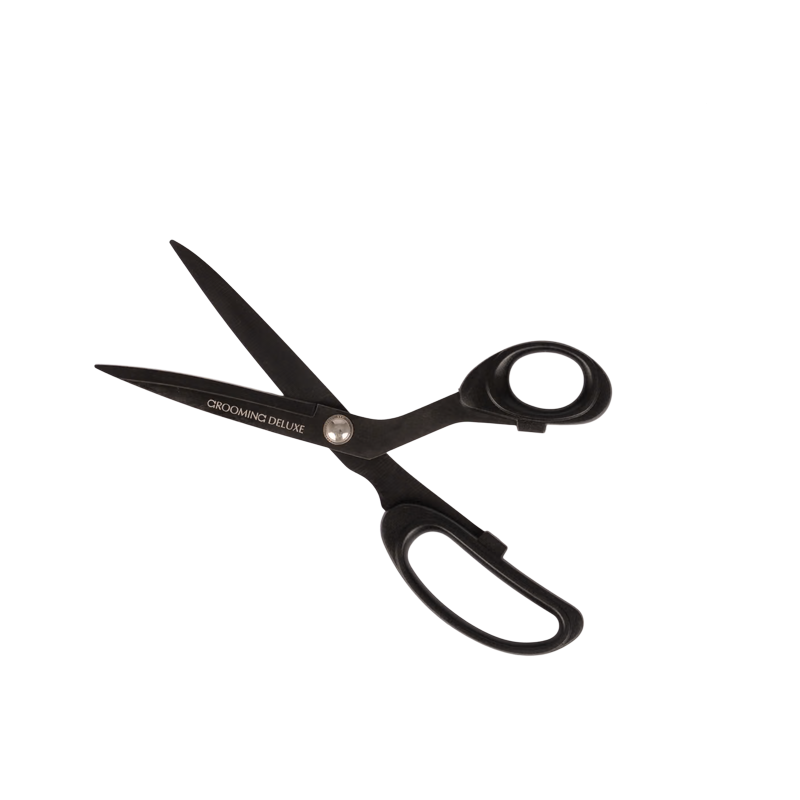 Ciseaux à crin noir - Grooming Deluxe