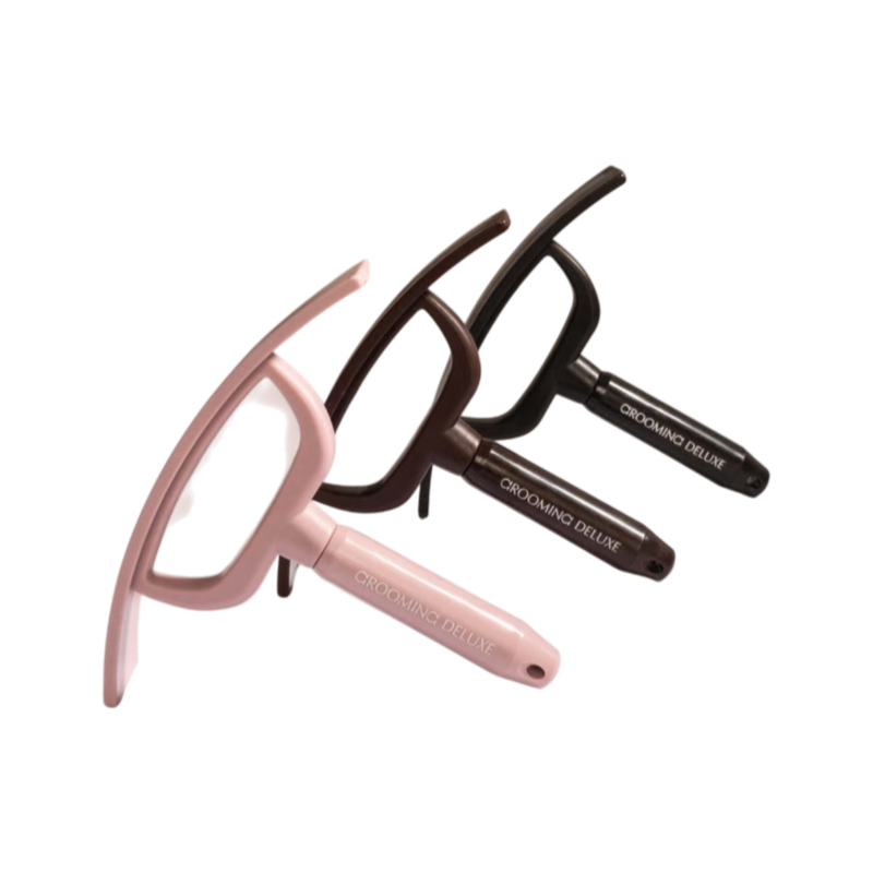 Grooming Deluxe - Couteau de chaleur marron