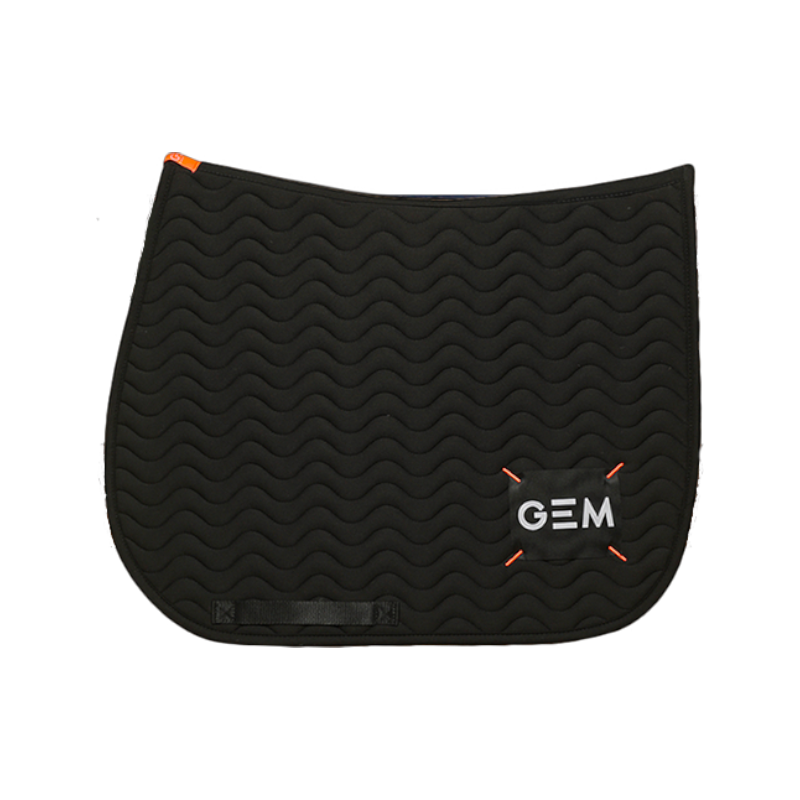 GEM - Tapis de selle Touc Touc noir