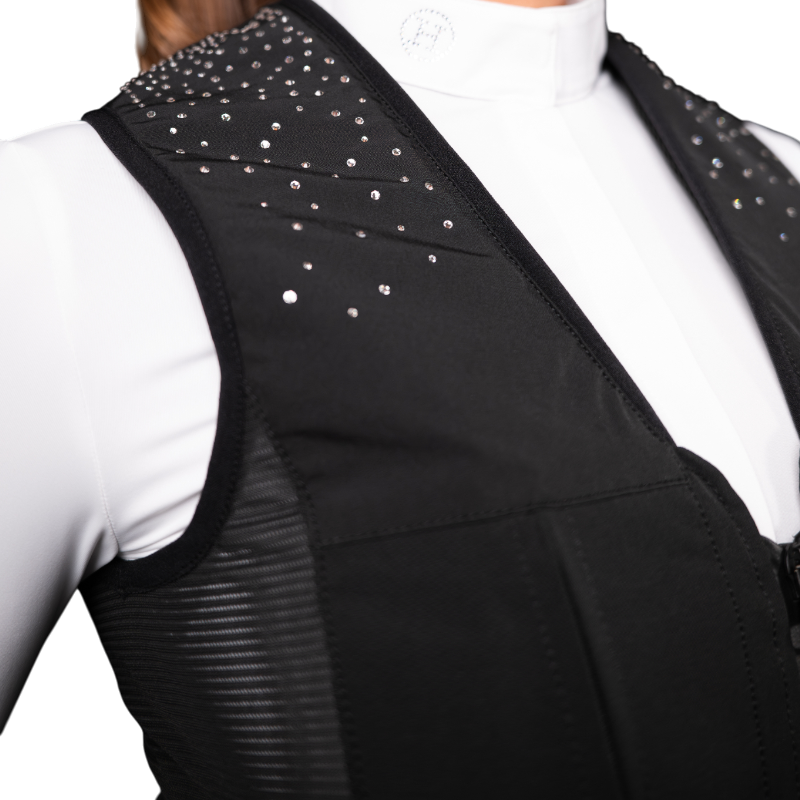 Seaver - Gilet airbag SAFEFIT Crystal Rain noir