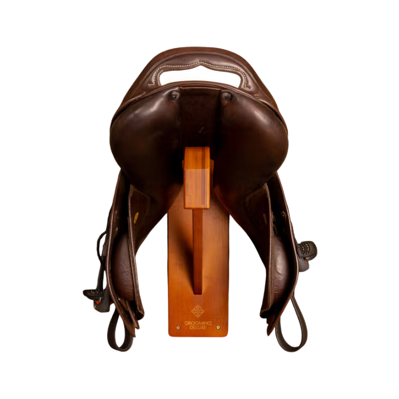 Grooming Deluxe - Porte-selle Pro en bois