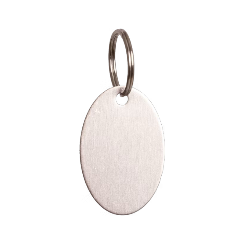 Grooming Deluxe - Médaille à graver ovale argent