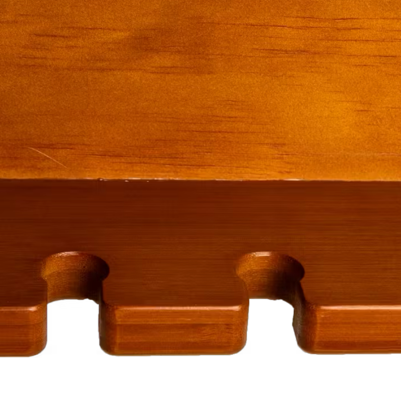 Grooming Deluxe - Porte-cravaches droit en bois