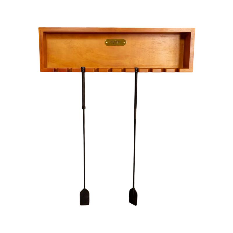 Grooming Deluxe - Porte-cravaches droit en bois