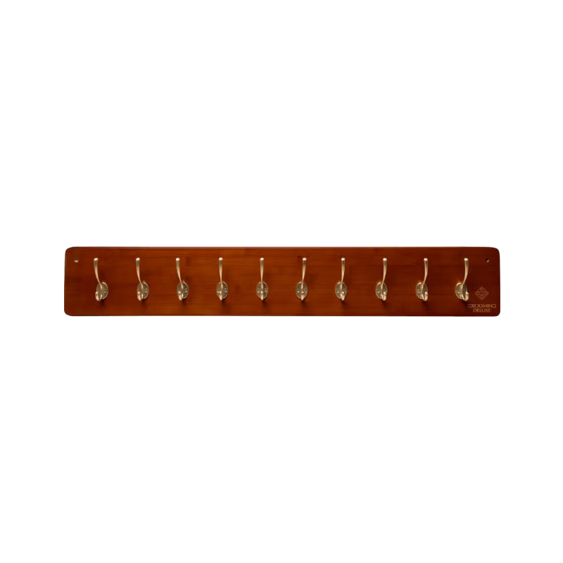 Grooming Deluxe - Porte pour sangles et vestes en bois