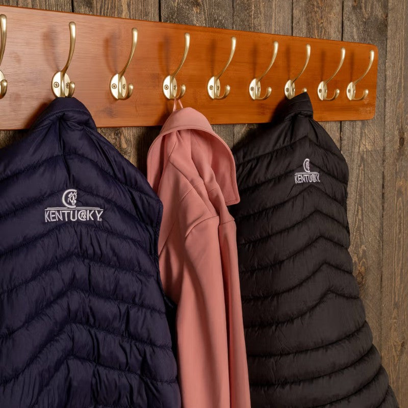 Grooming Deluxe - Porte pour sangles et vestes en bois | - Ohlala