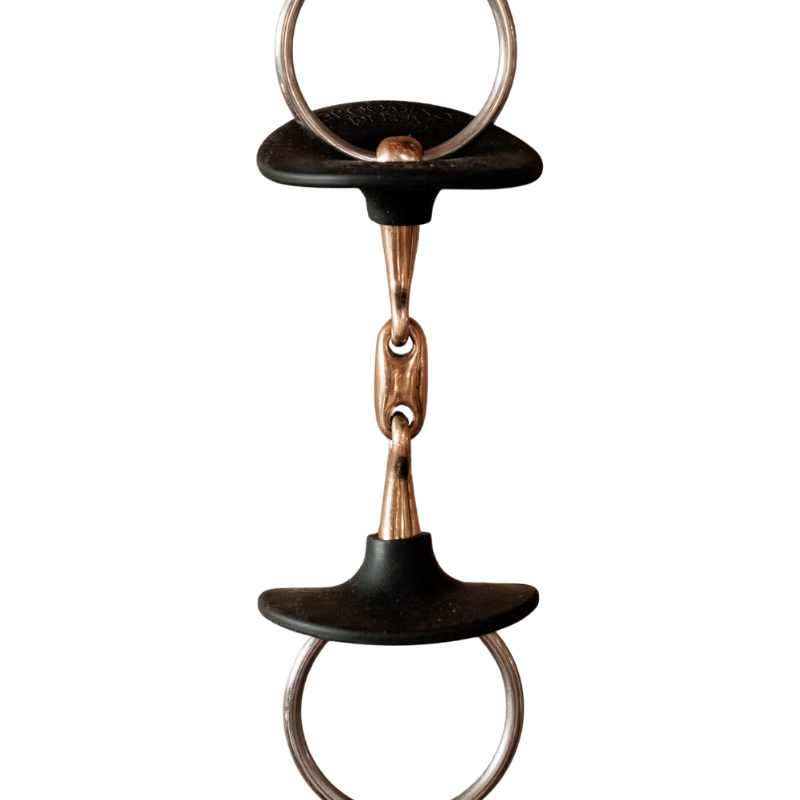 Grooming Deluxe - Rondelles de mors en silicone petit trou noir (x2) | - Ohlala