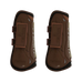 Kentucky Horsewear - Guêtres ouvertes velcro marron | - Ohlala