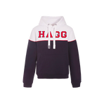 Hagg - Witte / marine hoodie | - Ohlala