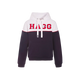 Hagg - Sweat hoodie à capuche blanc / marine | - Ohlala
