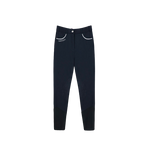 Harcour - Pantalon d'équitation polaire femme Jaipur noir | - Ohlala