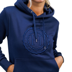 Harcour - Sweat à capuche unisexe Samy marine | - Ohlala