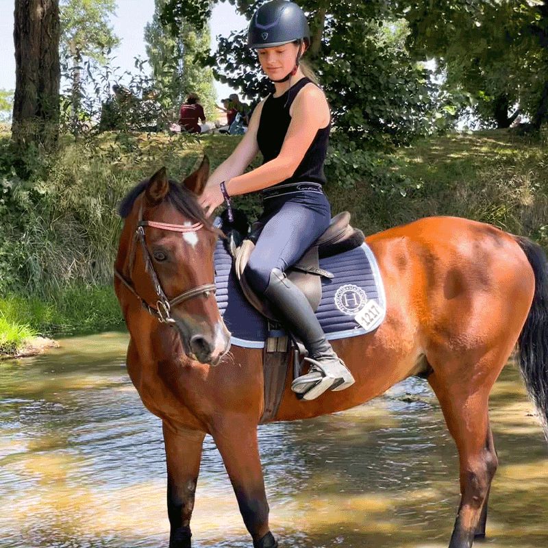 Accessoires d'entraînement d'équitation en similicuir, sangle d