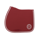 Harcour - Tapis de selle Rider Karembar vigne