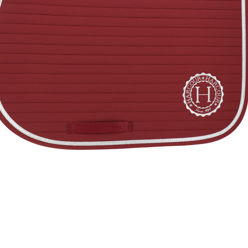 Harcour - Tapis de selle Rider Karembar vigne