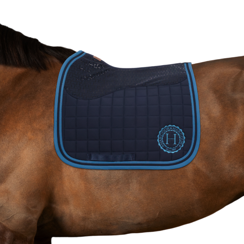 Harcour - Tapis de dressage Sara marine