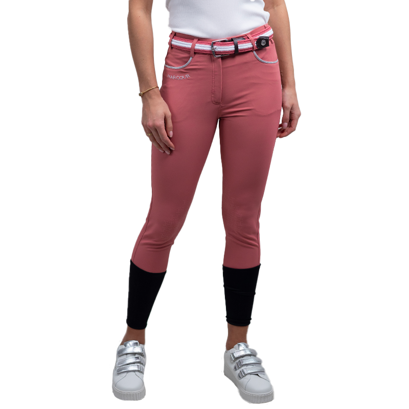 Harcour - Pantalon d'équitation femme Jaltika vieux rose | - Ohlala