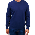 Harcour - Heren sweater Paul marineblauw | - Ohlala