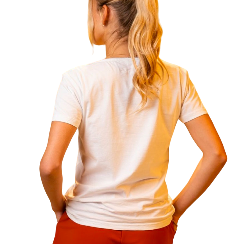 Harcour - T-shirt femme Trinity blanc