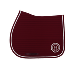 Harcour - Tapis de selle Karembar aubergine | - Ohlala