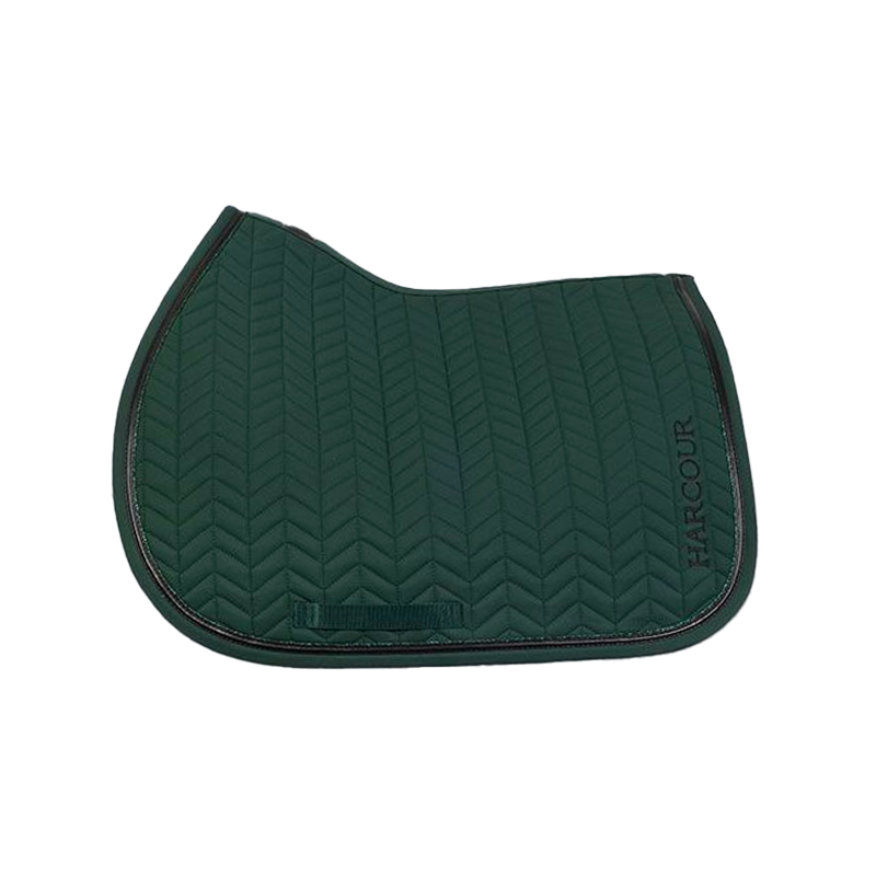 Harcour - Tapis de selle Sisko vert jungle