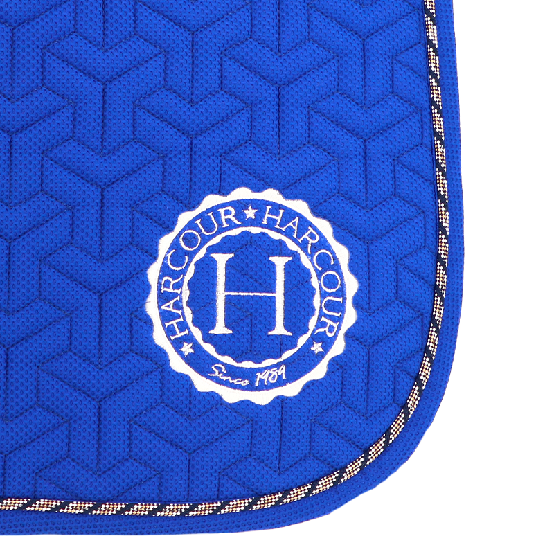 Harcour - Tapis de dressage Sera bleu électrique | - Ohlala