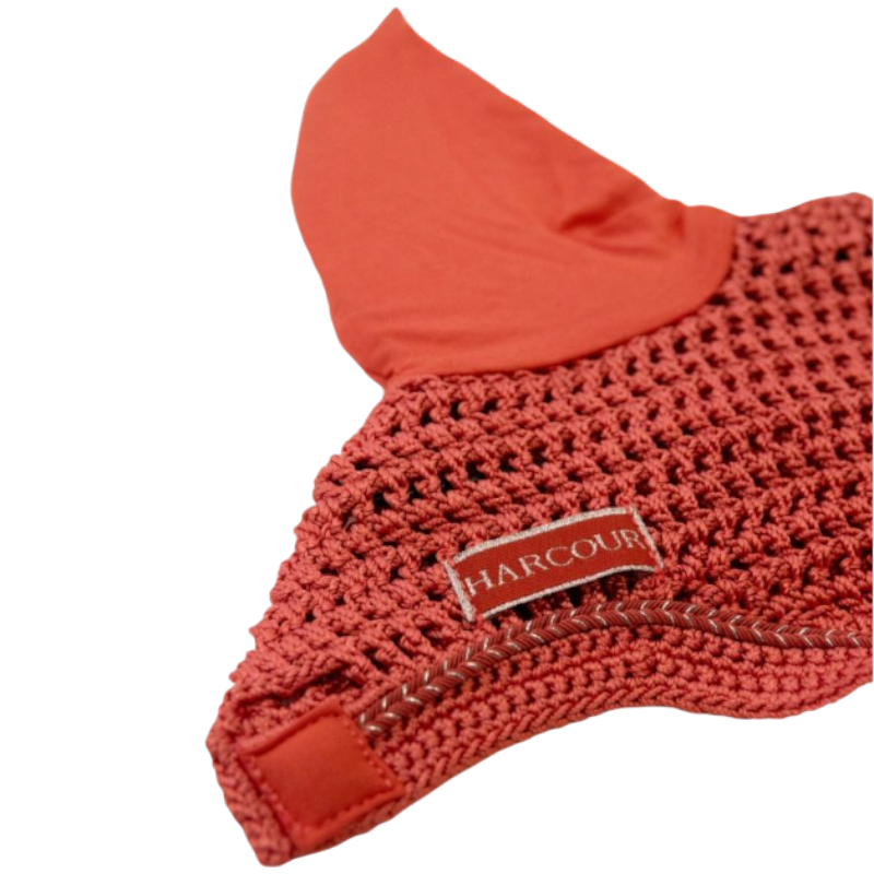 Harcour - Bonnet pour chevaux Fun pamplemousse