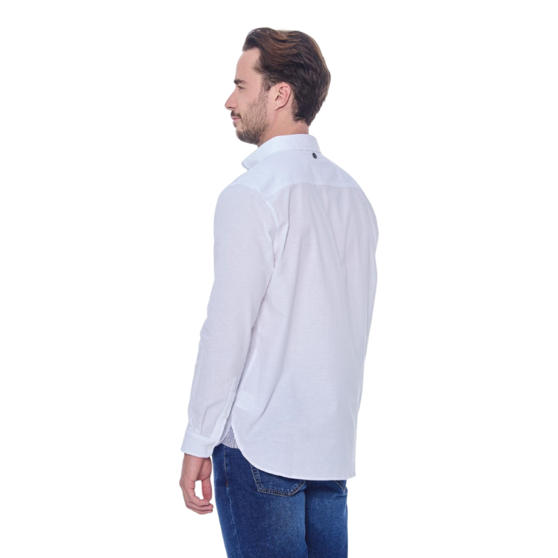 Harcour - Chemise manches longues homme Shyro blanc