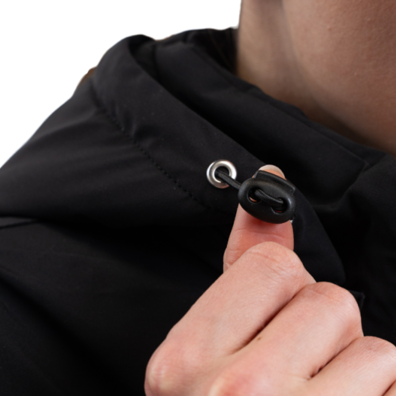Harcour - Parka longue femme Robertah noir