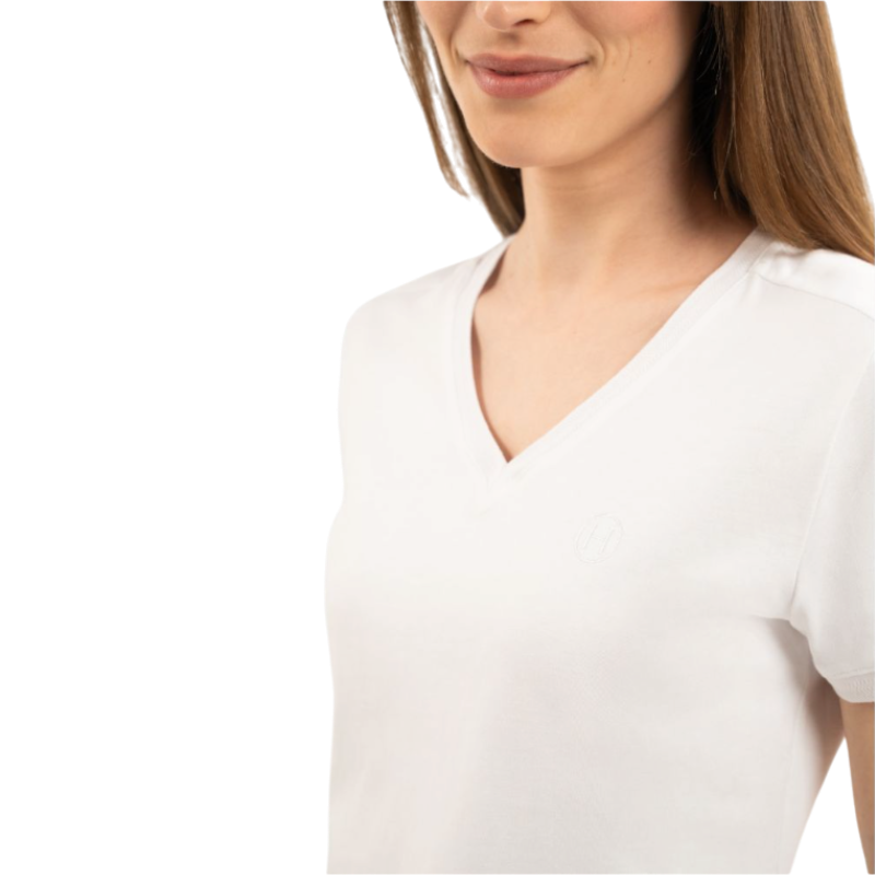 Harcour - T-shirt femme Aquila blanc