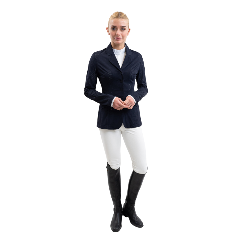 Harcour - Veste de concours femme Jade marine