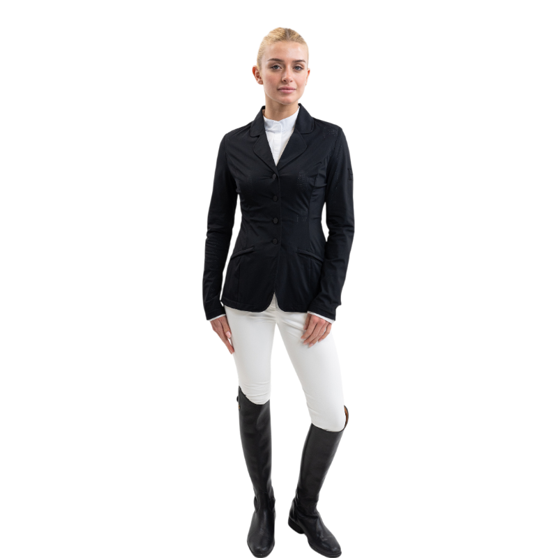 Harcour - Veste de concours femme Jade noir