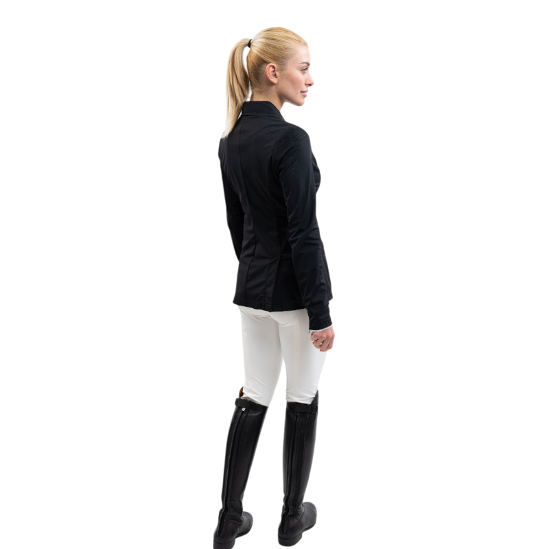 Harcour - Veste de concours femme Jade noir